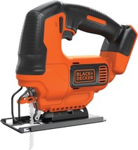 Black+Decker 20V Max* Powerconnect Cordless Jig Saw (Tool Only) (Bdcjs20B) - $56.20