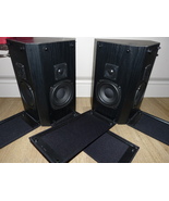 PAIR ATLANTIC TECHNOLOGY SPEAKERS Dipole Surround Sound 150w Speaker n Woofers - $250.00