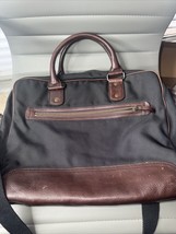 Banana republic leather &amp; canvas executive bag - $68.31