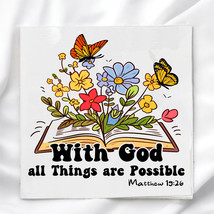 Faith Quilt Block Image Printed on Fabric Square CFP74960 - $4.50+