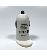 Qmadix Mmch-Duo-Wh Cargador De Coche USB - Blanco - Con / Salida Cable d... - $7.90