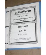 Bendix King KA-134 Audio Panel maintenance/overhaul Manual Allied - €130,21 EUR