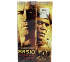 Basic VHS Tape Sealed John Travolta Samuel L Jackson Military Army Y2K 2003 Film - £7.11 GBP