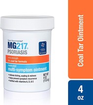 MG217 Psoriasis Extra Strength 2% Coal Tar Multi Symptom Ointment Jar, 4oz. - £18.67 GBP