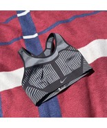 Nike fly knit black and gray sports bra Women’s S small - £27.61 GBP