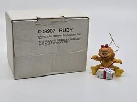 Vtg 1993 Sesame Street Ruby Jim Henson Muppets Grolier Christmas Ornament  - $311.95 MXN