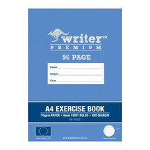 Writer Ruled Premium Exercise Book (225x175mm) - $28.40