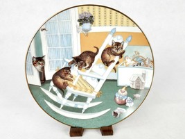 "Rock and Rollers" ~ Gre Gerardi Collector Plate, Country Kitties, #3662B - $6.81