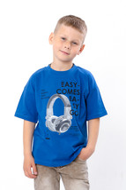 Summer Boys’ Cotton T-Shirt – Breathable Kulir, Street Print, Classic Fi... - $14.87 CAD+