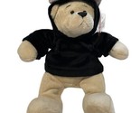 Ganz Black Cat Hoodie Bear Plush Stuffed Animal Toy 10” New With Tag - $15.79
