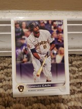 2022 Topps Series 2 | Lorenzo Cain | Milwaukee Brewers | #442 - $0.99