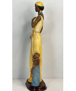 Elegant African Mother and Son 13” Figurine - $18.76