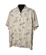 JOSEPH &amp; FEISS SILK Hawaiian Shirt Button Up large - €15,97 EUR