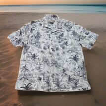 Havana Jacks Cafe 100% Silk Hawaiian Shirt Mens Size Large Tropical Prin... - $24.75