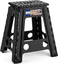 Folding Step Stool Multi Purpose Foldable Collapsible Seat Easy Storage Portable - £16.97 GBP