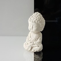 Miniature Small meditation Buddha 1801, Zen/Fairy Garden Supplies DIY Accessory - £8.53 GBP