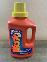 Double Power Wisk “Cleans Better” 32 fl oz bottle DISCONTINUED Approx 1/2 Full - $23.38