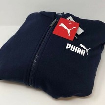 Puma Men&#39;s Essentials Fleece Hooded Jacket Size S - £34.40 GBP