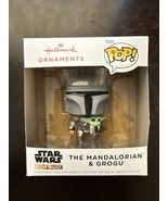 Funko Pop Hallmark Ornament 2022 Star Wars The Mandalorian &amp; Grogu 4&quot; NEW - $7.77