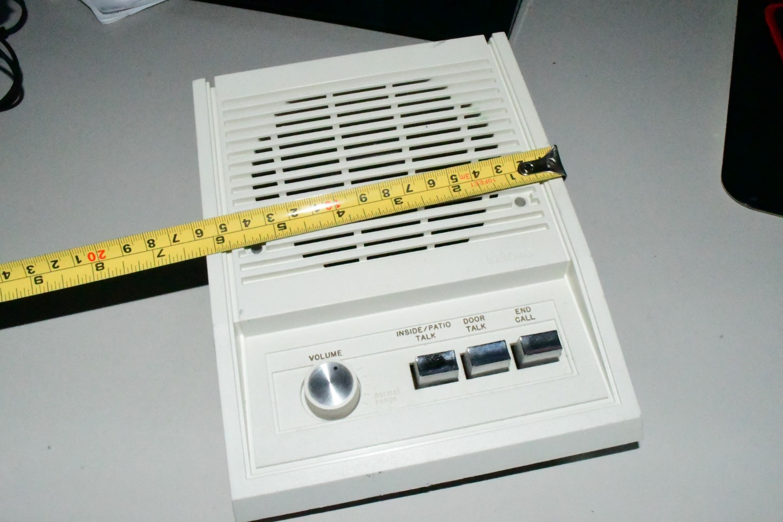 VINTAGE NUTONE IS-305L 5" INSIDE SPEAKER 3003 INTERCOM ADOBE WHITE 517C1 Item image 3
