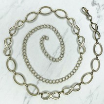 Infinity Sign Symbol Metal Chain Link Belt One Size OS - £15.86 GBP