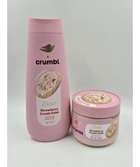 Dove x Crumbl Strawberry Crumb Cake  20 Fl Oz Body Wash &amp; 15 Oz Body Scrub - $34.76 CAD
