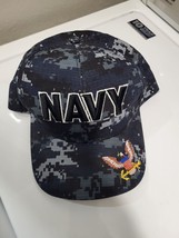 US NAVY Hat Cap Mens  Fitted Digital Camo Cap Navy, One Size - £11.07 GBP