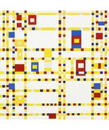 14271.Decor Poster.Room wall art design.Piet Mondrian painting.Broadway Boogie - $16.20 - $54.00
