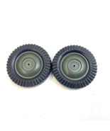 G.I. Joe Jeep 7000 Tire Lot Two Tires Green - $24.99