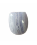 22.09 Carats TCW 100% Natural Beautiful Blue Lace Agate Fancy Cabochon G... - $21.43 CAD