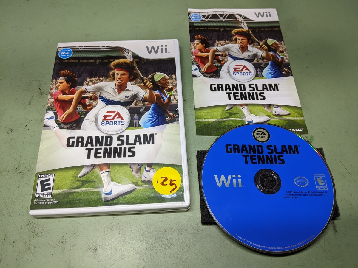 Grand Slam Tennis Nintendo Wii Complete in Box - $10.28