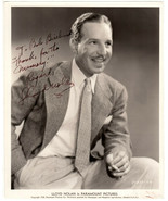 *LLOYD NOLAN (1938) Vintage Original Paramount 8x10 INSCRIBED BY LLOYD N... - $130.34 CAD