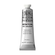 Winsor &amp; Newton Winton Oil Colour Tube, 37 ml - Titanium White  - $15.00