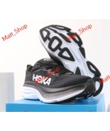 Hoka One One Bondi 8 Sneakers Women Size 7 US 1127952-BWHT Sport Gym Ath... - $149.03 CAD