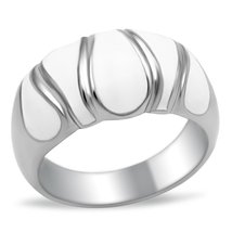 TK230 High polished (no plating) Stainless Steel Ring - £23.96 GBP
