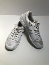 ASICS Gel Tactic 2 Women&#39;s Volleyball Shoes White &amp; Silver Size US 8.5 - £9.46 GBP