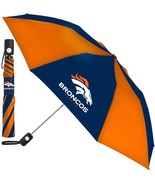 Denver Broncos Auto Folding Umbrella - $472.21 MXN