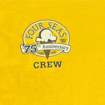 Four Seas Crew 75th Neon Yellow T-Shirt. Unisex - $11.00