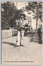 Provincetown MA The Town Crier Gosnold Street Postcard C34 - £6.37 GBP