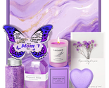 Mothers Day Gift Basket: Relaxing Spa Gift Basket Set with Butterfly-Sha... - $33.42
