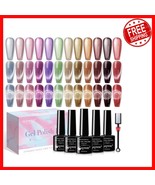 Long-Lasting Moonlight Cat Eye Gel Nail Polish - 12 Vibrant Shades for N... - $645.29 MXN