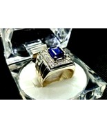 blue sapphire ring, sapphire jewelry, fashion jewelry, handcrafted jewel... - €317,43 EUR