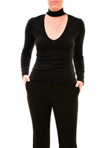 FINDERS KEEPERS Womens Jumper Cozy Cute Roll Neck Knit Black Size S - £30.38 GBP
