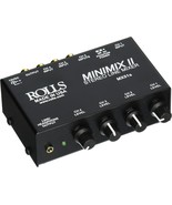 Four-Channel Stereo Line Mixer, Rolls Mx51S Mini Mix 2, - $89.97