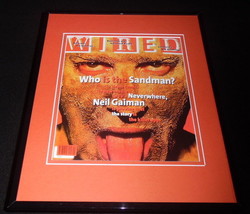 Wired November 1996 Framed 11x14 Repro Cover Display Sandman Neil Gaiman - £27.17 GBP