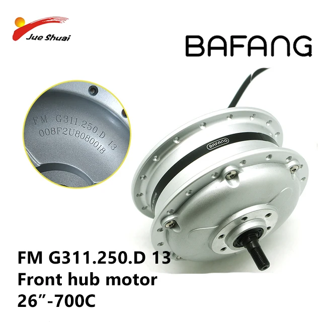 BAFANG Wheel hub motor 36V 250W 350W 500W Ebike engine Silver Front Rear Drive B - £538.75 GBP