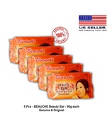 Beauche international Kojic Papaya Beauty Soap 90gr (Pack of 5) - $25.00