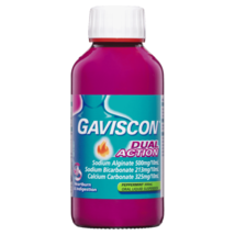 Gaviscon Dual Action 300mL Oral Liquid Suspension – Peppermint - $79.17