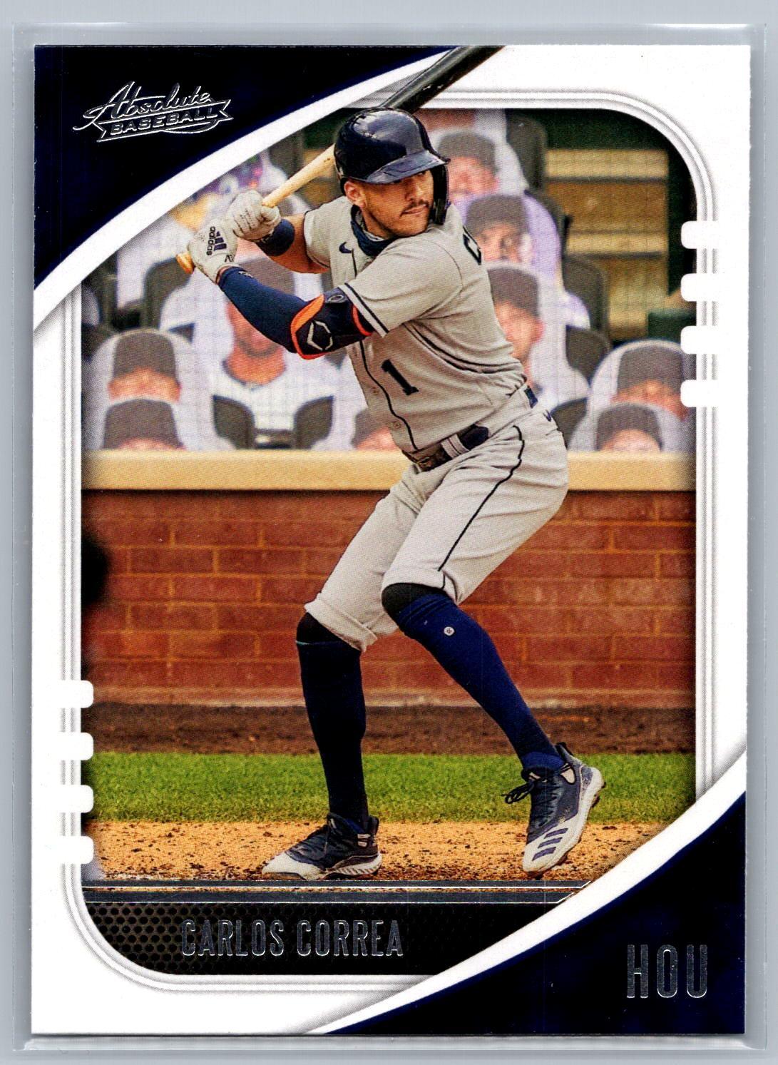 Primary image for 2021 Panini Absolute #68 Carlos Correa Card Houston Astros
