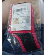 XL red HEELE Dog Muzzle,Soft Nylon,Anti Biting Barking Chewing Air Mesh ... - £7.78 GBP
